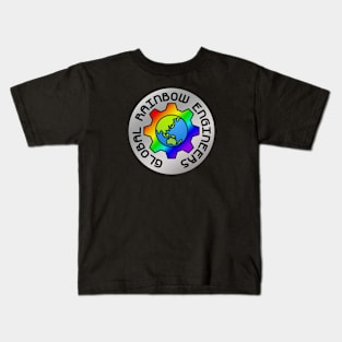 Global Rainbow Engineers Kids T-Shirt